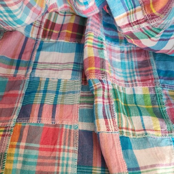 Lolly Wolly Doodle Colorful Patchwork Dress Pink‎ Tank Women Size M - Picture 6 of 9